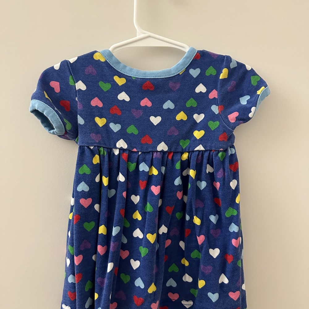Hanna Andersson Multicolor Heart Dress - Picture 3 of 3